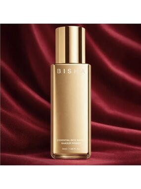BISHA Essential Rice Water Makeup Primer 50ml Hydrating Glow Primer NIB